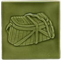 Creel Basket - Olive Green