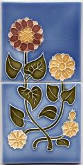 Capitol Flowers - 2 Tile Set View: Capitol Flowers - 2 Tile Set