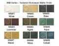 View: Buy samples of our WM series glazes here.