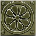 View: Medieval Flower - Olive Green